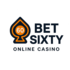 Betsixty Casino Logo - Online Casino België