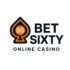 Betsixty Casino Logo - Online Casino België